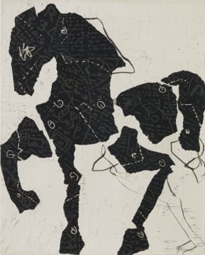 William Kentridge; Deconstructed Horse, Handspring Series