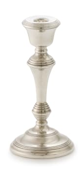 An Elizabeth II silver candlestick, W I Broadway & Co, Birmingham, 1960