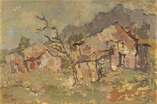 Gregoire Boonzaier; Cape Scene