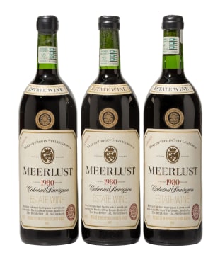 Meerlust; Cabernet Sauvignon; 1980; 3 (1 x 3); 750ml
