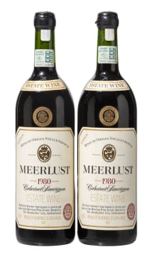 Meerlust; Cabernet Sauvignon; 1980; 2 (1 x 2); 750ml