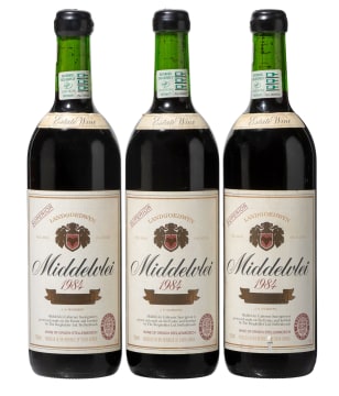 Middelvlei; Cabernet Sauvignon; 1984; 3 (1 x 3); 750ml