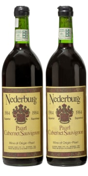 Nederburg; Paarl Cabernet Sauvignon; 1984; 2 (1 x 2); 750ml