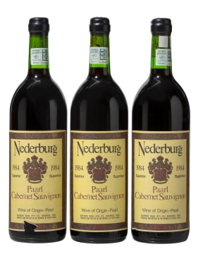 Nederburg; Paarl Cabernet Sauvignon; 1984; 3 (1 x 3); 750ml
