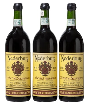 Nederburg; Cabernet Sauvignon; 1978; 3 (1 x 3); 750ml