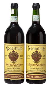 Nederburg; Cabernet Sauvignon; 1978; 2 (1 x 2); 750ml