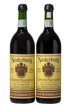 Nederburg; Cabernet Sauvignon; 1978; 2 (1 x 2); 750ml