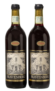 Rustenberg; Red; 1986; 2 (1 x 2); 750ml
