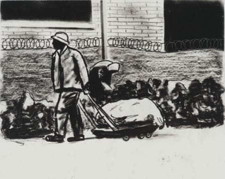 Sam Nhlengethwa; Searching II