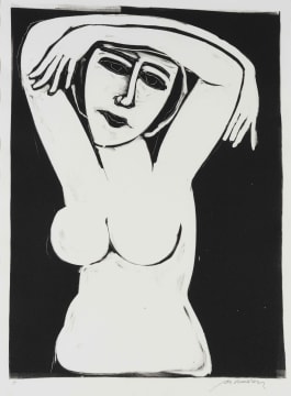 Jan Vermeiren; Standing Nude