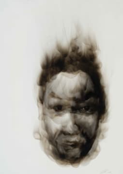 Diane Victor; Smoke Portrait