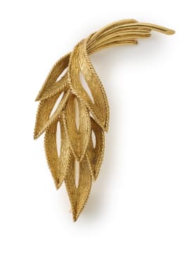 Leaf brooch