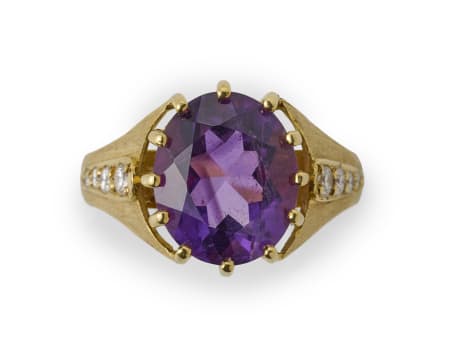 Amethyst ring