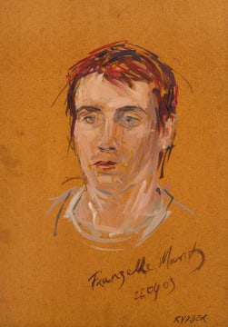 Rudolph Vosser; Portrait of a Woman