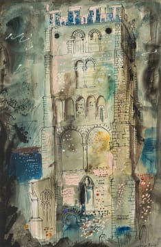 John Piper; Cathedral Tower