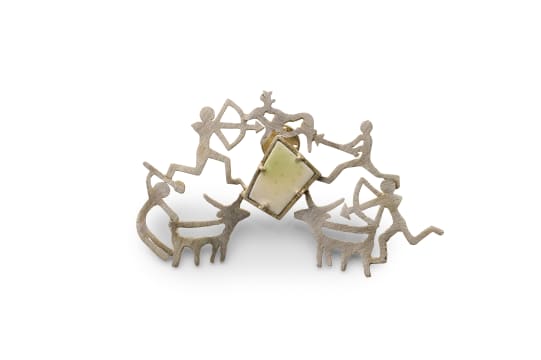 Dr Khanya Mthethwa; Dr Khanya Mthethwa 'Khoi-San' brooch