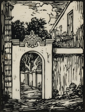 Jacob Hendrik Pierneef; Ou Poortjie, Stellenbosch (Nilant 14)