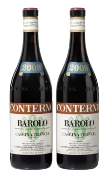 Giacomo Conterno; Barolo Cascina Francia; 2009; 2 (1 x 2); 750ml