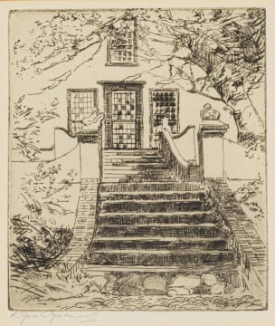 Robert Gwelo Goodman; Cape Dutch Stairway