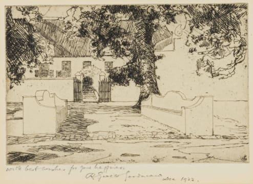 Robert Gwelo Goodman; Cape Dutch House