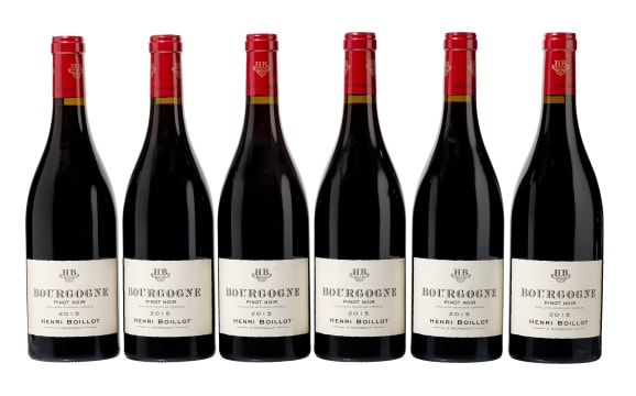Henri Boillot; Bourgogne Pinot Noir; 2015; 6 (1 x 6); 750ml