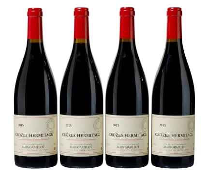 Alain Graillot; Crozes-Hermitage; 2015; 4 (1 x 4); 750ml