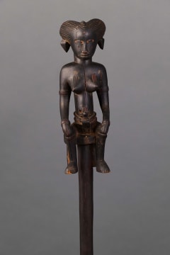 Senufo staff, West Africa, mid/late 20th century