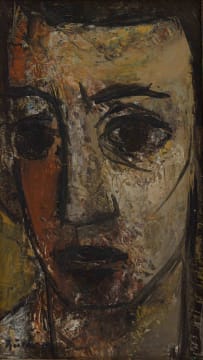 Carl Büchner; Portrait of a Boy