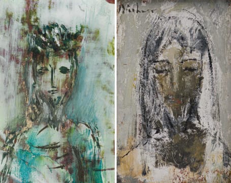 Carl Büchner; Portraits, two