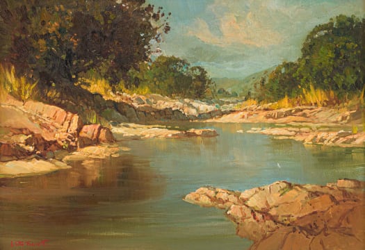 Titta Fasciotti; River Scene