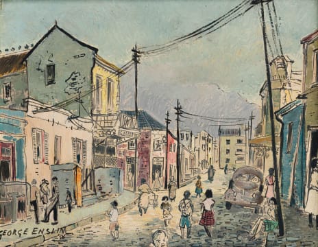 George Enslin; Street Scene