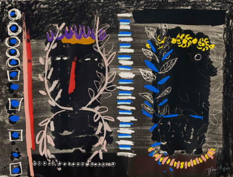 John Piper; Foliate Heads I