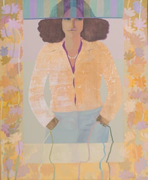 Elsabe Schady; Meisie by die Venster (Girl at the Window)