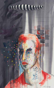 Christiaan Diedericks; Untitled (Figure in Three-quarter Profile)