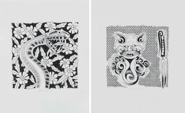Andrew Verster; Mythological Creatures, two