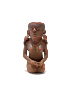 Noria Mabasa; Kneeling Nude Vessel