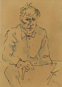 Gregoire Boonzaier; Self Portrait