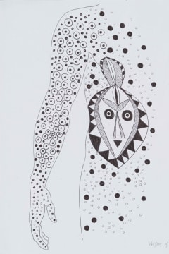 Andrew Verster; Untitled (Torso and Mask II)