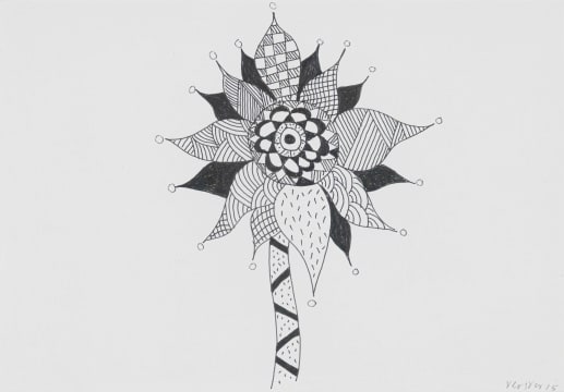 Andrew Verster; Untitled (Abstract Flower)
