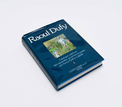 Fanny Guillon-Laffaille; Raoul Dufy: Catalogue Raisonné des Aquarelles, Gouaches et Pastels, (Catalogue Raisonné of Watercolours, Gouaches and Pastels) Volume I