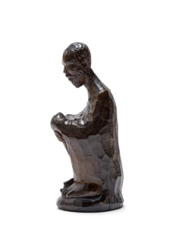 Michael Gagashe Zondi; Seated Man