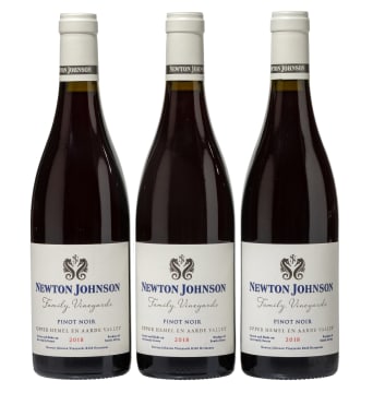 Newton Johnson; Family Vineyards Pinot Noir; 2018; 3 (1 x 3); 750ml