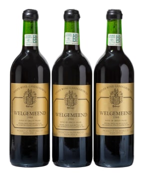 Welgemeend; Red; 1988; 3 (1 x 3); 750ml