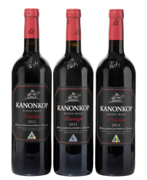 Kanonkop; Black Label Pinotage; 2012-2014; 3 (1 x 3); 750ml