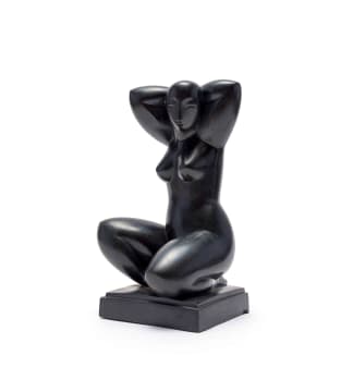 Florian Wozniak; Kneeling Nude