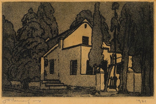 Jacob Hendrik Pierneef; House in Rustenberg