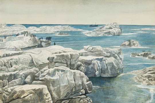 Estelle Marais; Rocky Shoreline, Lambert's Bay