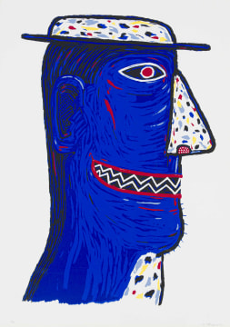 Norman Catherine; Blue Man