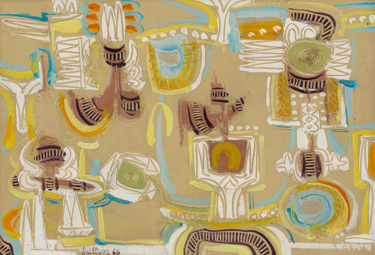 Walter Battiss; Abstract Composition
