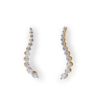 Diamond earrings